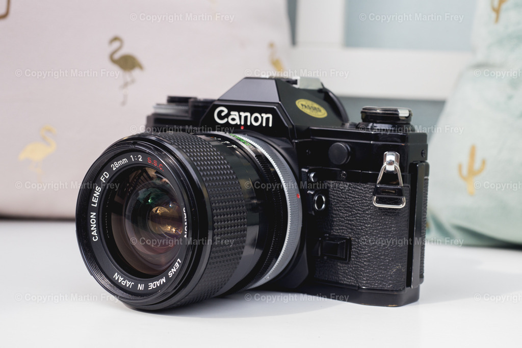 Canon AE-1 black with FD 28mm f/2 S.S.C. | martinfrey - Realisiert mit Pictrs.com