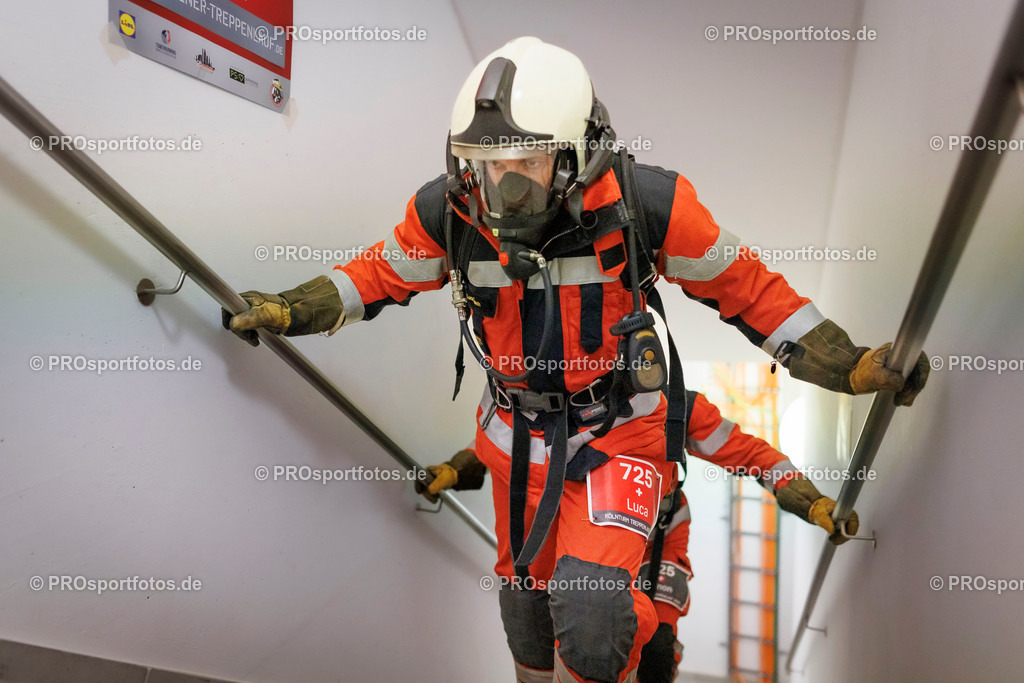 KölnTurm Treppenlauf; Köln, 03.08.2025 | Impressionen vom KölnTurm Treppenlauf am 03.08.2025 in Köln (Nordrhein-Westfalen). 