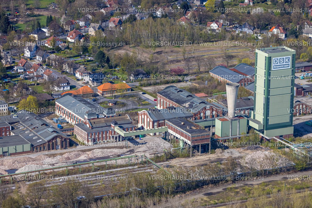 Gelsenkirchen220402926 | Luftbild, Rückbau der Zeche Westerholt, ehemaliges DSK Bergwerk Lippe, Westerholt, Herten, Ruhrgebiet, Nordrhein-Westfalen, Deutschland