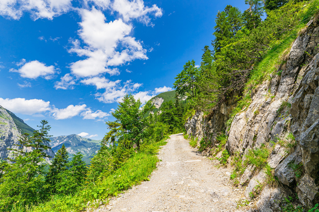 Landschaft  im Rißtal nahe der Eng Alm in Österreich | Landschaft  im Rißtal nahe der Eng Alm in Österreich.