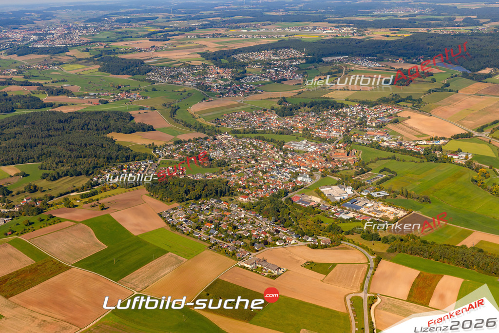 Boxbrunn Lichtenau Bild- Das Luftbild wurde 2025 vom UL-Flugzeug heraus erstellt ( keine Drohne ) - Hochauflösende Luftaufnahme -Nicht vergleichbar mit Google Maps oder Satelittenbilder- Die Geschenkidee !Mit Lizenz und Bildrechte bestellbar