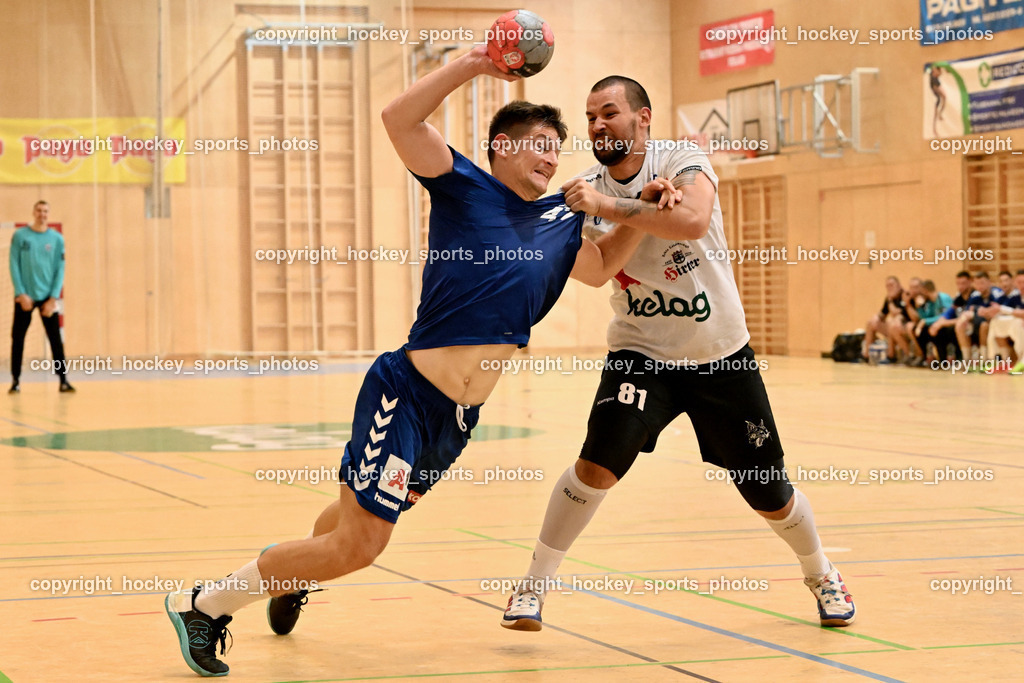 SC Ferlach vs. RK Zagreb 24.8.2023 | #47 Aleks Kavcic, #81 Milicevic Adrian