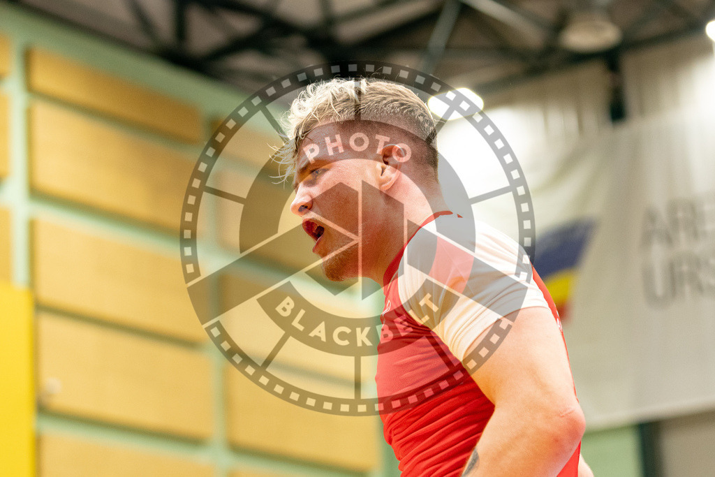 20230916PBB4741 | Fighters compete during the grappling tournement ADCC Trials (European, Middle East and African Championship) in Warsaw, Poland, on September 16, 2023.