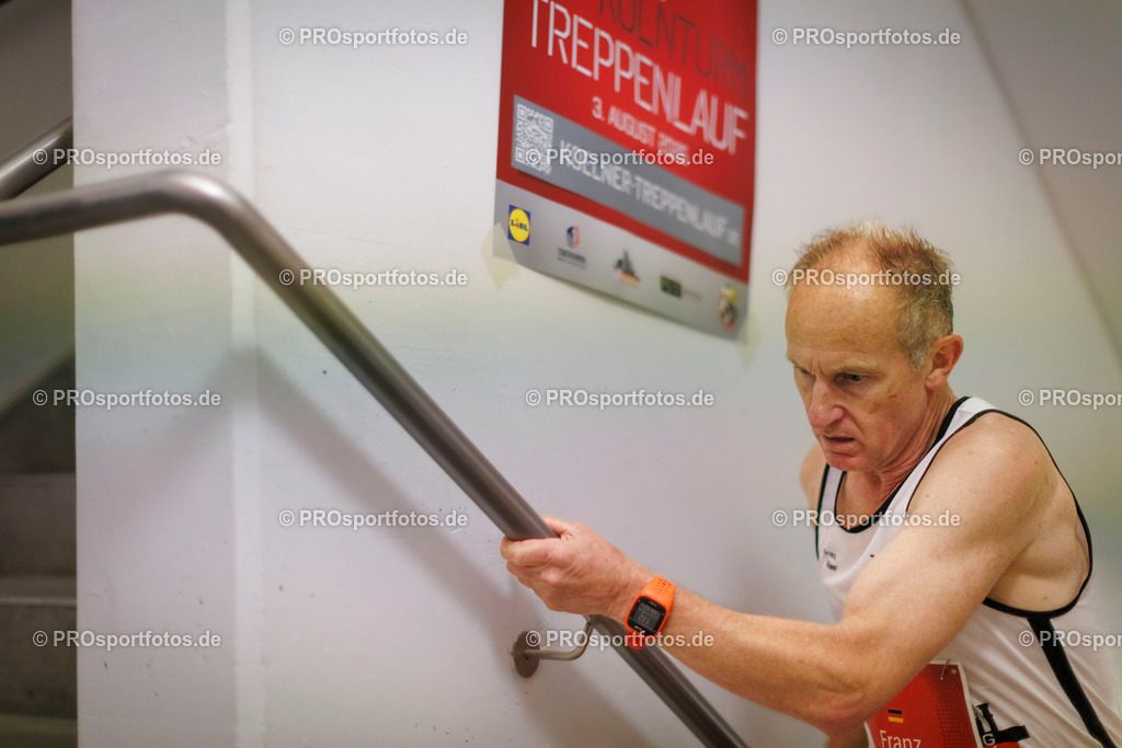 KölnTurm Treppenlauf; Köln, 03.08.2025 | Impressionen vom KölnTurm Treppenlauf am 03.08.2025 in Köln (Nordrhein-Westfalen). 