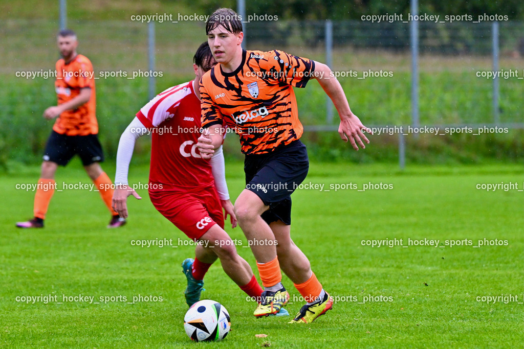 SV Viktoria Viktring vs. FC Mondi Frantschach | #16 Christoph Alexander Strutz FC Frantschach, SV Viktoria Viktring vs. FC Mondi Frantschach, SV Viktoria Viktring vs. FC Mondi Frantschach am 02.08.2025 in Klagenfurt (Sportplatz Viktrink), Austria, (Photo by Bernd Stefan)