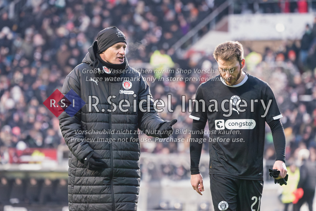 RS-1-147812 | Alexander Blessin (Cheftrainer, FCSP), Lars Ritzka (#21, FCSP)