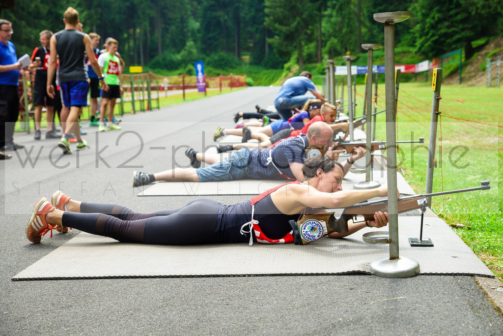 Tag Biathlon Scheibe-Alsbach | TAG BIATHLON am 10. Juni 2018 auf der Biathlonanlage "Am Rußtiegel" in Scheibe-Alsbach