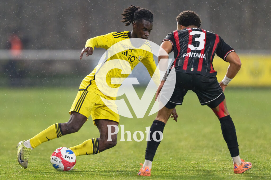 dieci Challenge League - FC Stade Nyonnais v Neuchatel Xamax FCS |  during the dieci Challenge League match between FC Stade Nyonnais and Neuchatel Xamax FCS at Centre sportif de Colovray in Nyon, Switzerland