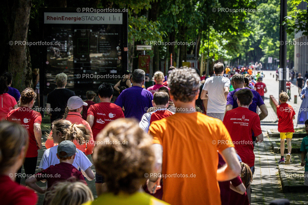 Stadionlauf Koeln in Koeln, 04.06.2023 | Impressionen vom Stadionlauf Koeln am 04.06.2023 in Koeln (Nordrhein-Westfalen).