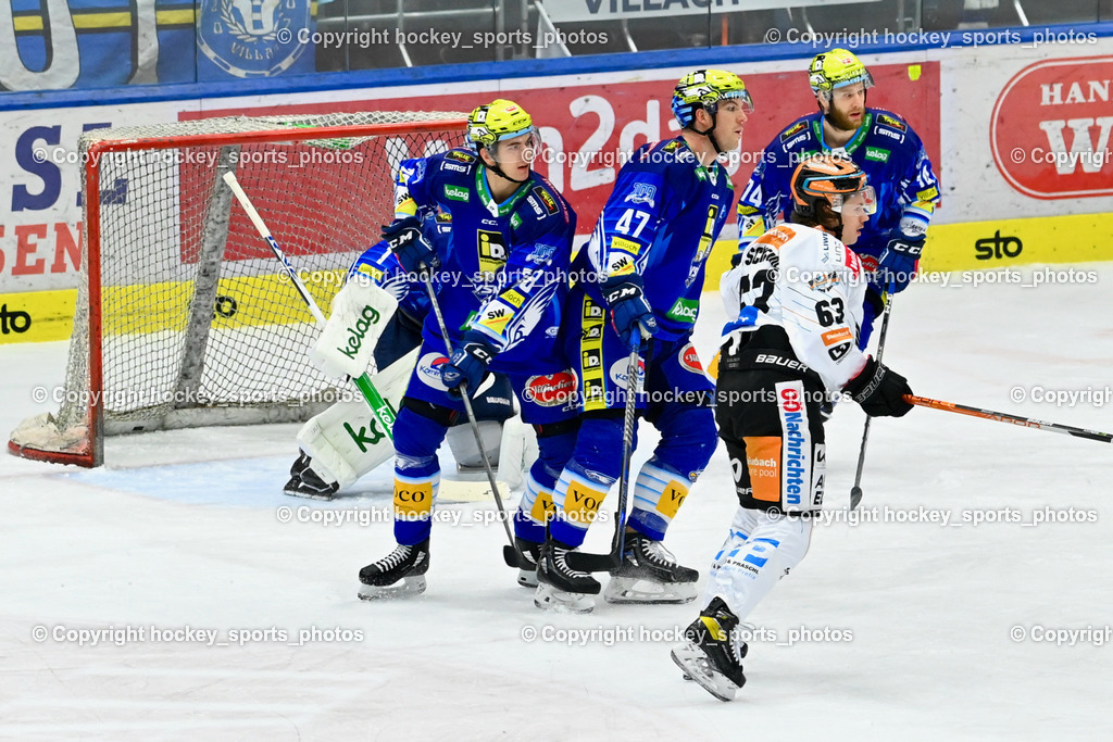 EC IDM Wärmepumpen VSV vs. Black Wings Linz 20.11.2022 | #63 Bretschneider Niklas, #78 Maxa Felix, #47 Despres Simon, #74 Moderer Kevin