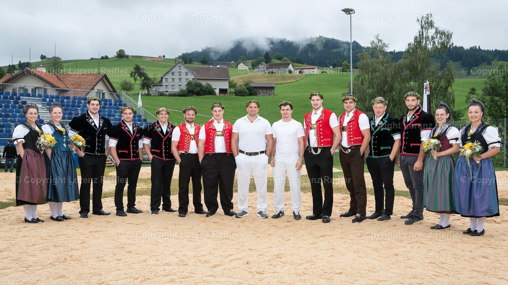 Schwingen -  Appenzeller Kantonal Schwingfest 2024 | Hundwil, 7.7.24, Schwingen - Appenzeller Kantonal Schwingfest.
