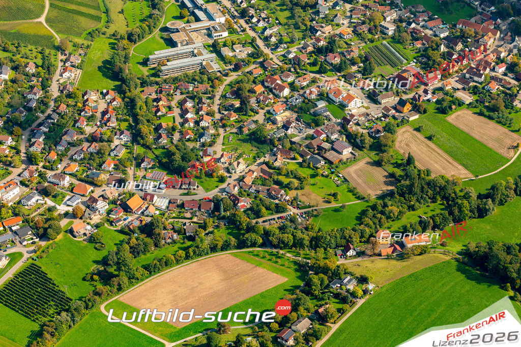 Untersteinbach Pfedelbach Bild- Das Luftbild wurde 2025 vom UL-Flugzeug heraus erstellt ( keine Drohnen Bilder! ) - Hochauflösende Luftaufnahme -Nicht vergleichbar mit Google Maps oder Satelittenbilder- Die Geschenkidee !Mit Lizenz und Bildrechte bestellbar