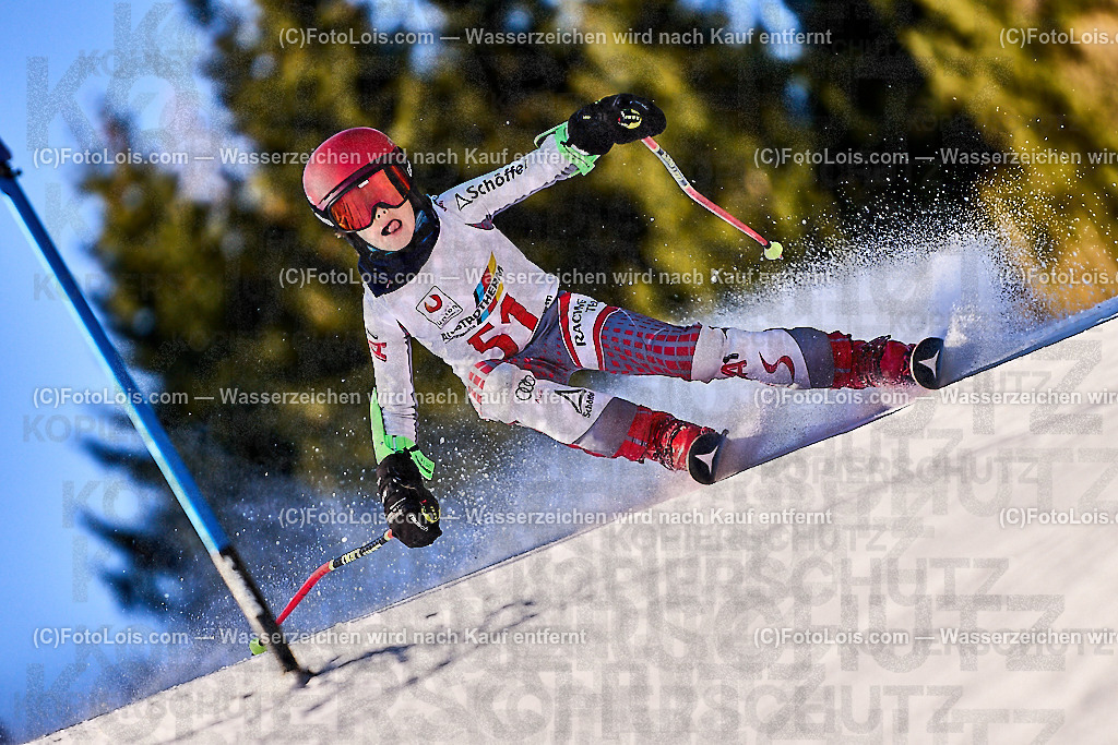 ALP8824_NOe-Kindervergleich-RTL_Sever Lui Carlo | (C)FotoLois.com, Alois Spandl. Sportunion Trattenbach, NÖ Kindervergleichs-Skirennen, RTL auf dem Feistritzsattel, So 28. Januar 2024.