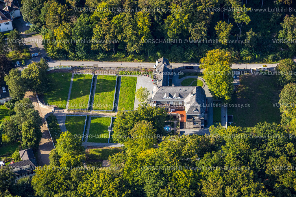Hagen230902973 | Luftbild, Hohenhof - Jugendstil-Villa des Osthaus-Museums, Emst, Hagen, Sauerland, Nordrhein-Westfalen, Deutschland
