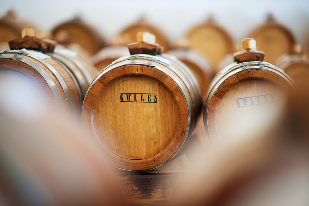 Gölles Balsamessig Lagerung in Holzfässer | Riegersburg, Austria - September 12, 2018: Gölles Manufaktur; Balsamessig Lagerung in Holzfässer. - Realisiert mit Pictrs.com
