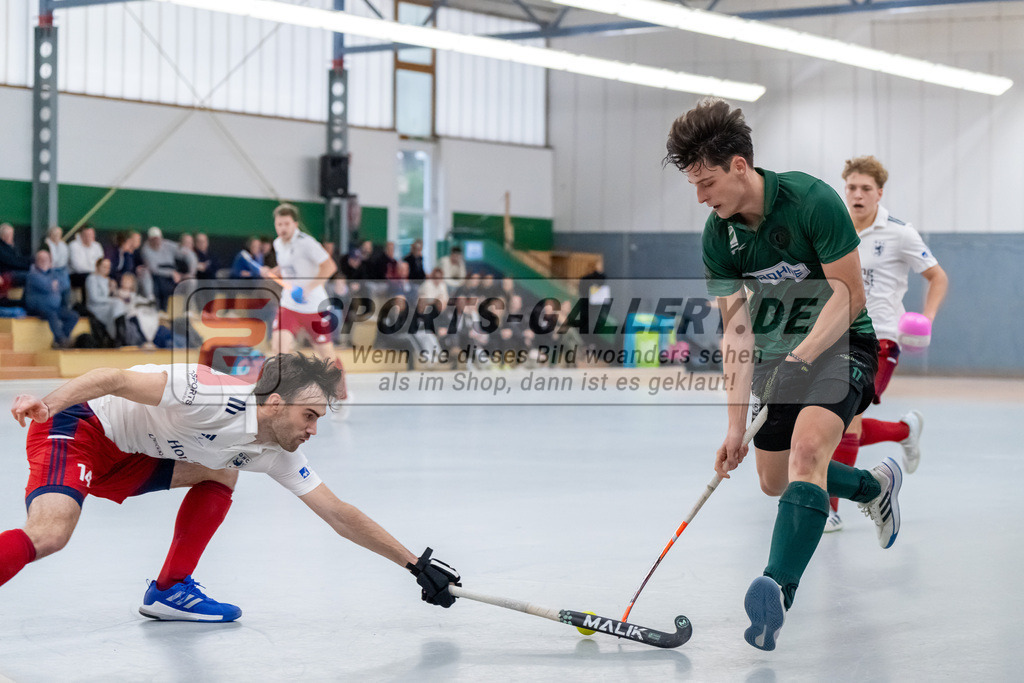 HK_20241208_109914 | 2. Bundesliga Halle Herren Club Raffelberg - Düsseldorfer HC am 8.12.2024 Raffelberg Halle, Duisburg ,