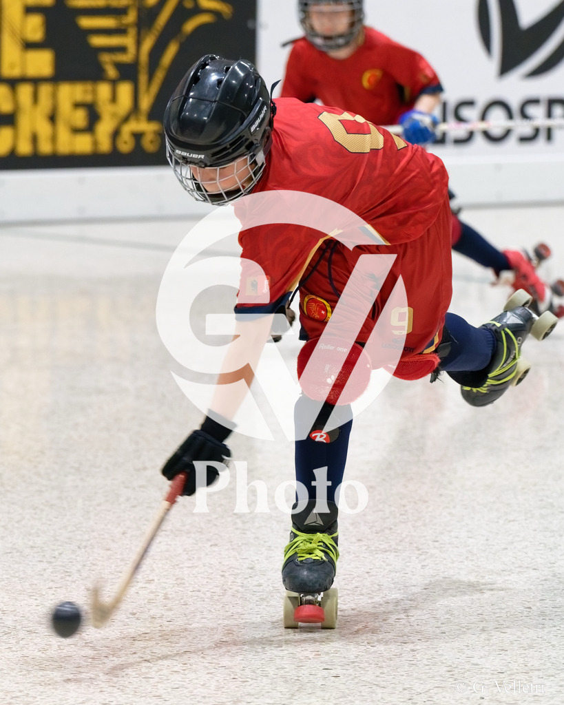 U13  - Geneve RHC v HC Munsingen W  |  during the U13  match between Geneve RHC and HC Munsingen W  at Centre sportif de la queue d'arve in Geneve, Switzerland