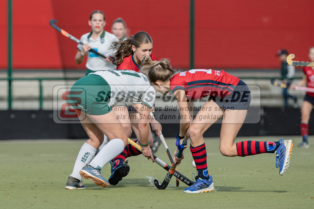 HK_20231021_105550 | Deutsche Meisterschaft WU16 Uhlenhorst Mülheim - Berliner HC am 21.10.2023 DHC, Düsseldorf ,