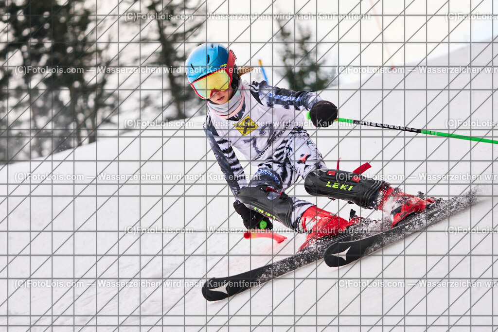 ALP3662_KinderCup-SL_STMK_Strallegg_Woelfl Leonie | Raiffeisen KINDERCUP Alpin, SLALOM auf der JogllandStreif in Strallegg am So 23. Februar 2025. Veranstaller: Steirischer Skiverband (5000). Skiunion Strallegg (5197).
