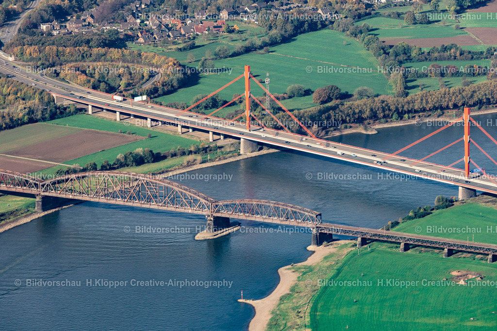 Luftbilder Duisburg-0017 | Luftbild Haus-Knipp-Eisenbahnbrücke - Realisiert mit Pictrs.com