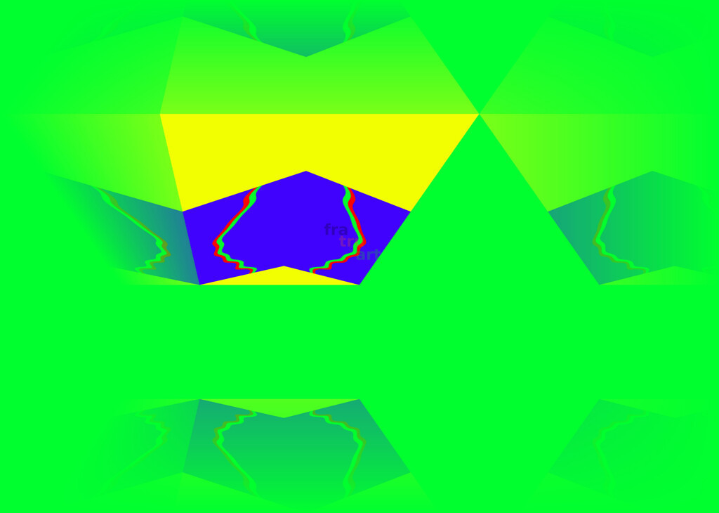 BunterSpiegelgruen | Verleihe deinem Leben mit quadratischen, rechteckigen und Puzzle, bunten abstrakten und konkreten Bildern von fratruart neue Energie und Lebendigkeit. Jetzt entdecken & shoppen. - Realisiert mit Pictrs.com