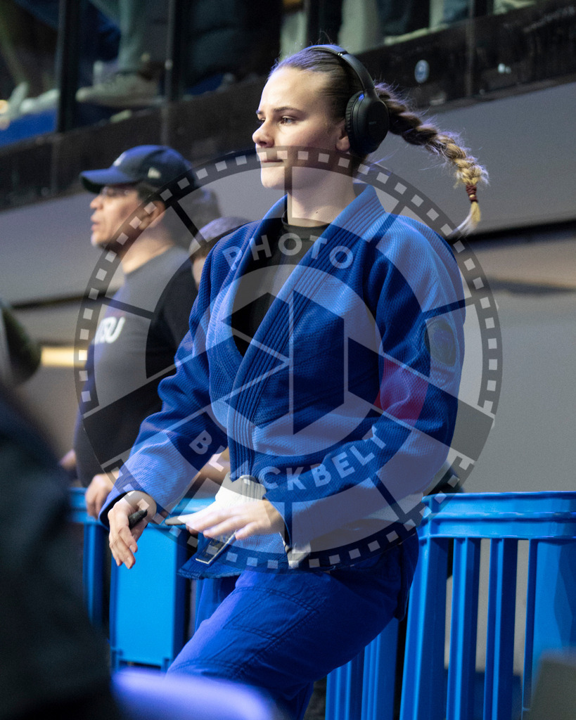 20240119PBB1745 | Fighters compete during the IBJJF European Championship in Paris, France, on January 19, 2024.