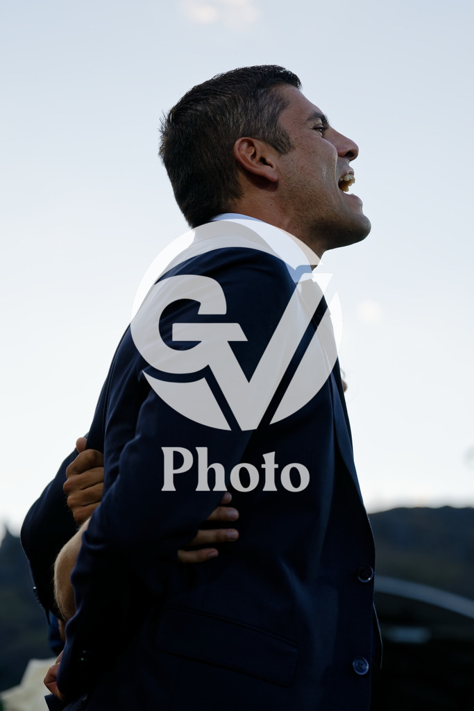 Portugal v Belgium: UEFA Women's EURO 2025 Group B | SION, SWITZERLAND - JULY 11: Francisco Neto of Portugal during the UEFA Women's EURO 2025 Group B match between Portugal and Belgium at Stade de Tourbillon on July 11, 2025 in Sion, Switzerland. (Photo by Giuseppe Velletri/Sports Press Photo/Getty Images)