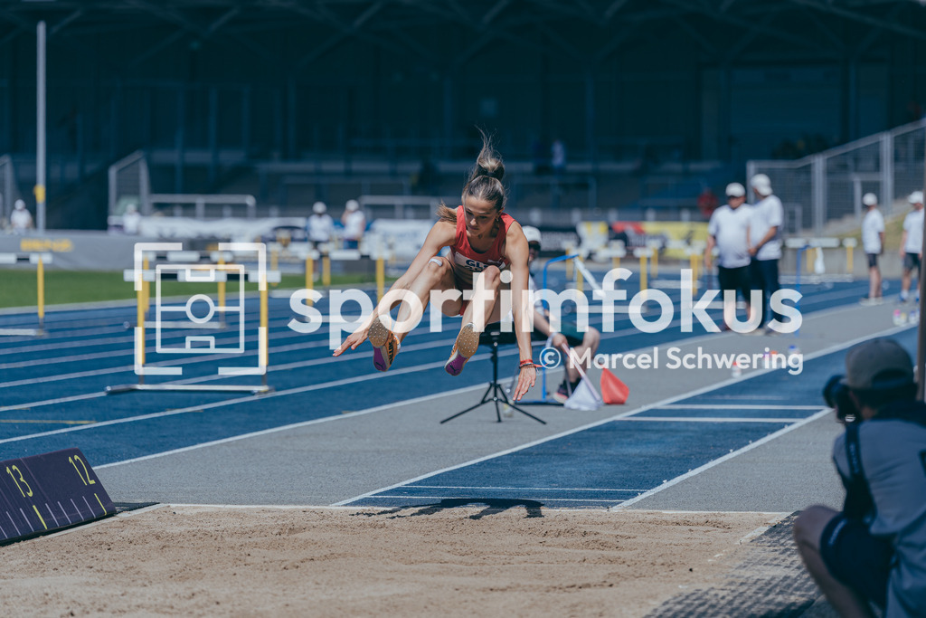 Deutsche Meisterschaften U20 / U16 2026 | Carlotta Loewenthal, LG Nord Berlin, 208, Dreisprung, Deutsche Meisterschaften der U20 &amp; U16 2026, Lohrheidestadion Bochum-Wattenscheid, 11.07.2026. Foto: Marcel Schwering / sportimfokus - Realisiert mit Pictrs.com
