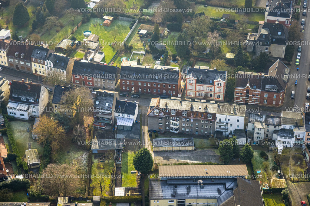 Hamm250201421Mitte | Luftbild, Wohngebiet mit Mehrfamilienhäusern am Kentroper Weg, Gartenanlagen, Mitte, Hamm, Ruhrgebiet, Nordrhein-Westfalen, Deutschland