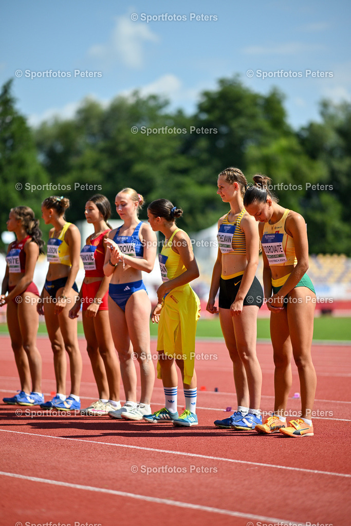 U18 EM - Tag 4_52 | European Athletics U18 Championships am 21.07.2024 in Banska Brystica; Weitsprung, Lynn Michelmann im Finale. Foto: Kai Peters - Realisiert mit Pictrs.com