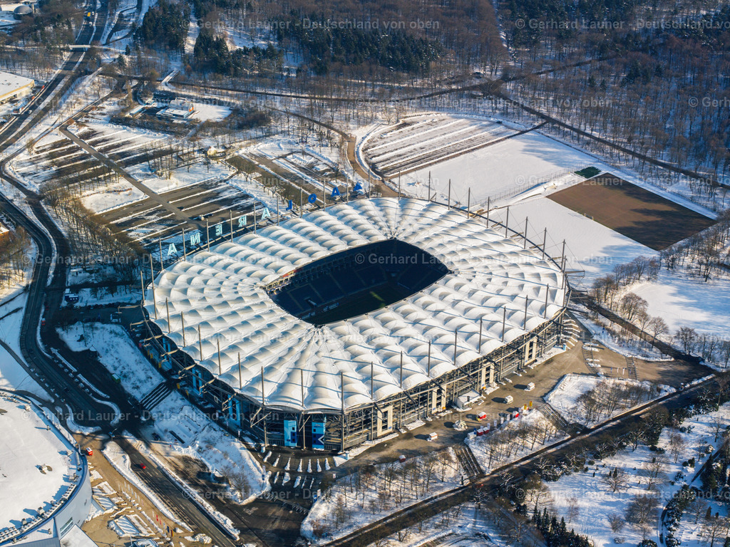 26B0106 | Volksparkstadion, Freie und Hansestadt Hamburg, Winteraufnahmen