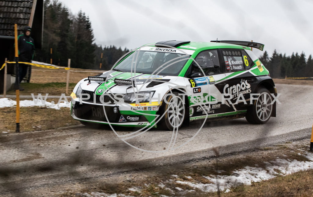 Sportmediapics-04012086448   | Jännerrallye 2020, AUSTRIA, 04-05. jänner 2020 -  Image shows: Guenter Knobloch/Juergen Rausch (AUT, Skoda Fabia R5)
Keywords: Motorsport, Rallye, Jänner, St.Oswald, Sport.
Photo: Sportmediapics/Andreas Willdoner