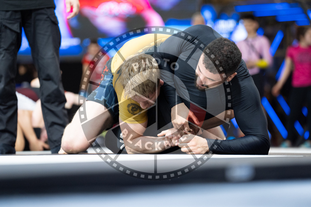 20260214PBB0551 | Fighters compete during the ADCC European Trials  competition day 1 in Belgrade, Serbia, on February 14, 2026.