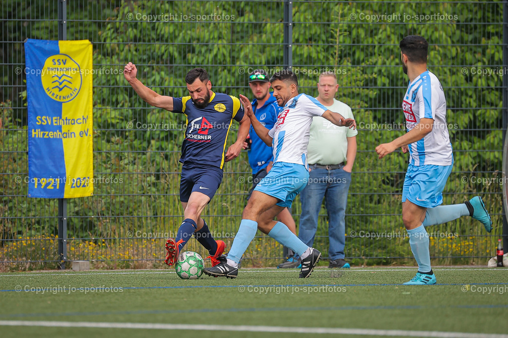 BQ3I4561 | 06.06.2023; Relegation zur Kreisliga B Dillenburg; Kunstrasenplatz Herborn; SG Guntersdorf/Herborn - SSV Hirzenhain; Ergebnis 5:1 (1:0)