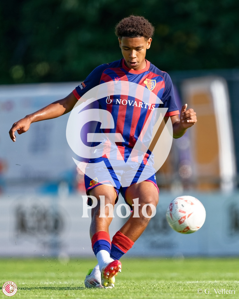 GenevaCup Group Phase - FC Basel v Meyrin FC | during the GenevaCup Group Phase match between FC Basel and Meyrin FC at Stade des Arberes in Meyrin, Switzerland