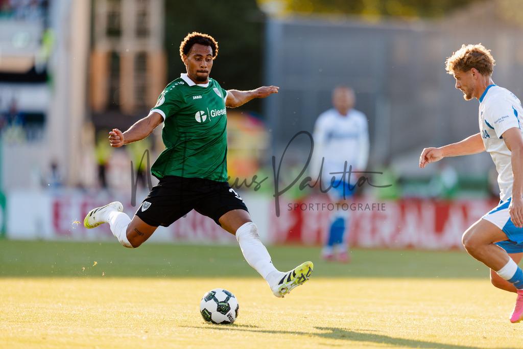 DFB-Pokal 2025/2026, 1. Runde: SC Preußen Münster - Hertha BSC Berlin | Münster, 18.08.2025: DFB-Pokal 2025/2026, 1. Runde, SC Preußen Münster gegen Hertha BSC Berlin im LVM-Preußenstadion in Münster.(Foto: sportfotografie.ms | Markus Paletta) - Realisiert mit Pictrs.com