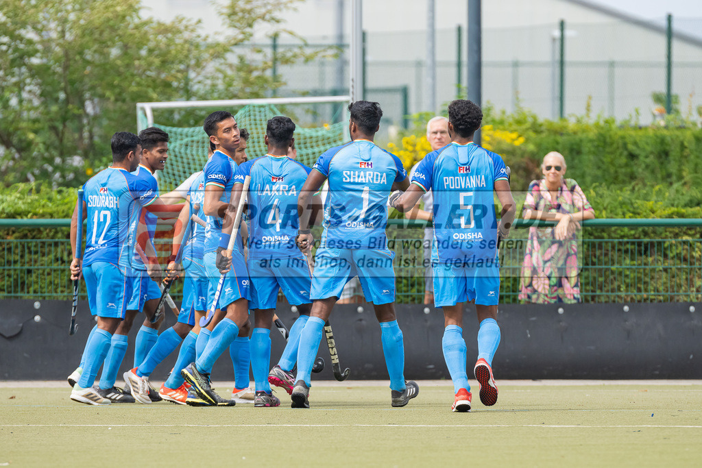 HK_20230822_103695 | 4 Nations Tournament Spiel um Platz 1 ( MU21 ) Indien - Germany am 22.8.2023 DHC Düsseldorf, Düsseldorf ,