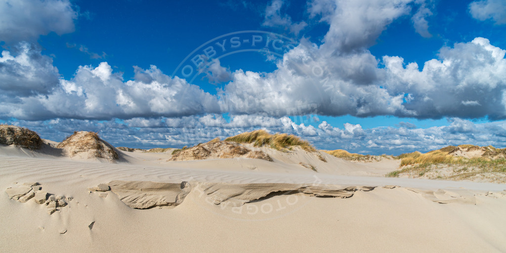 Dünen in SPO | Blauer Himmel über den Dünen