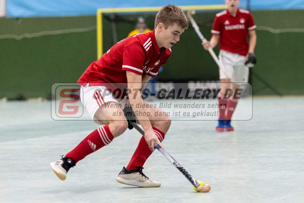 SFE_20230305_0085 | Deutsche Meisterschaft Männliche U16 Halle 2023 am 05.03.2023 in Köln (KTHC Stadion Rot-Weiss Köln Tennis and Hockey Club), Photo: Stephan Fehrmann 2022 (Sports-Gallery)