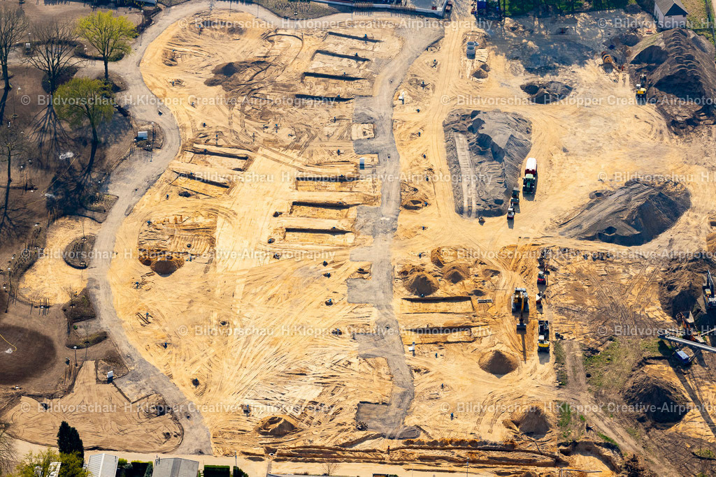 Luftbilder Brüggen-9980 | Luftaufnahme Baustelle der Ferienhaus Anlage " Heide Camp Resort " in Brüggen im Bundesland Nordrhein-Westfalen - Realisiert mit Pictrs.com