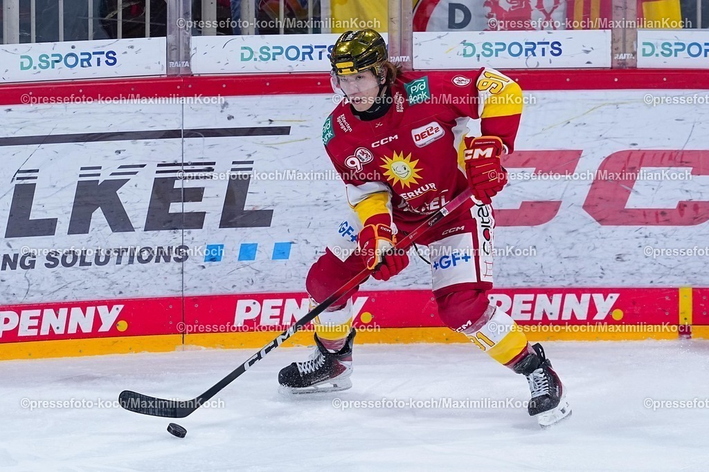 xYDRx20012601080 | 20.01.2026, xydrx, Eishockey, DEL2, Düsseldorfer EG - Blue Devils Weiden, PSD Bank Dome Düsseldorf: Yushiroh Hirano (Düsseldorfer EG #91)   Photo: xYannisxDreimannxPressefotoKochx