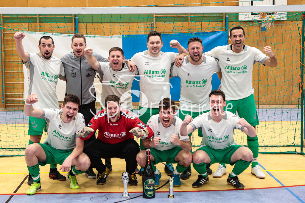 Maerbraeu-Cup BC Aichach II | Mauerbach juebet / Siegerfoto Maierbräu-Cup