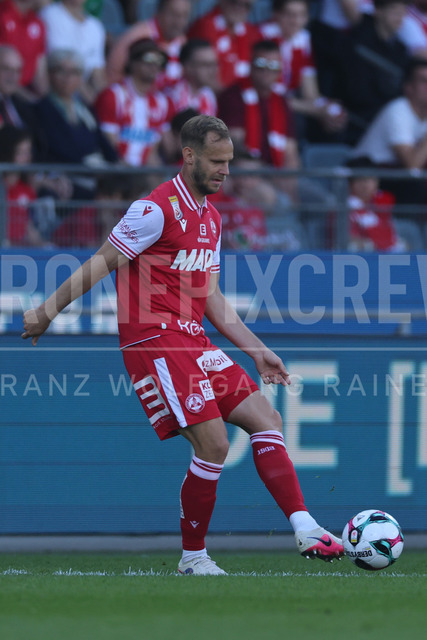 Grazer AK 1902 vs WSG Tirol – Austrian Bundesliga | Graz, Austria, 02.MAY.26 - SOCCER - ADMIRAL Bundesliga, Qualification Group, Grazer AK 1902 vs WSG Tirol. The image shows Martin Kreuzriegler (GAK).