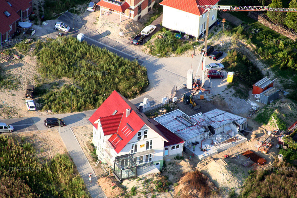 Luftbild: Neubaugebiet Am Höhenweg in Kandel im Bundesland Rheinland-Pfalz in Deutschland. Foto: IMG_7395.jpg vom 25.08.2007 durch Werner Riehm/FLY-FOTO.de