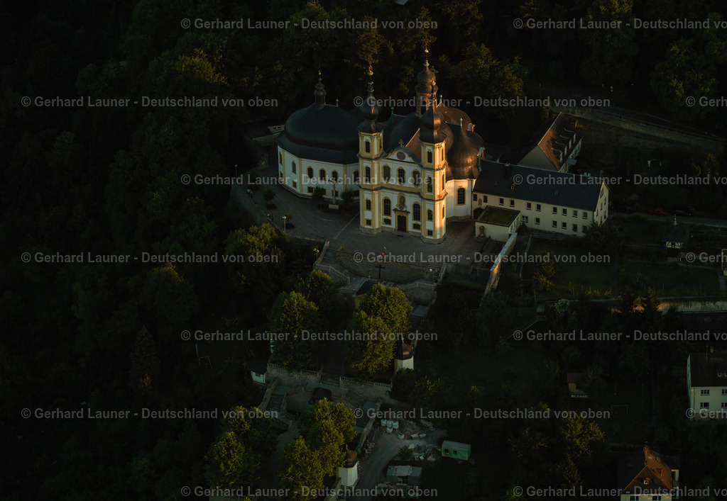 2696566 | Wallfahrtskirche Käppele, monumentale Kirche aus dem 18.Jahrhundert, Würzburg