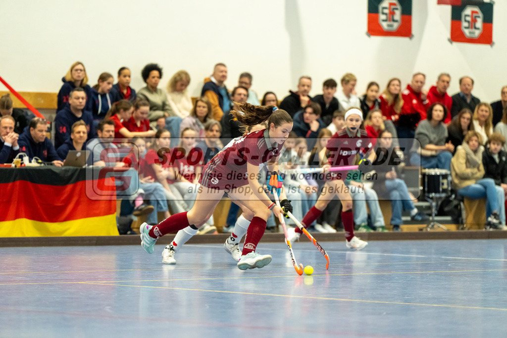 HK_20250223_103012 | Deutsche Meisterschaft wU14 Spiel um Platz 3  am 23.2.2025 Düsseldorfer HC, Düsseldorf