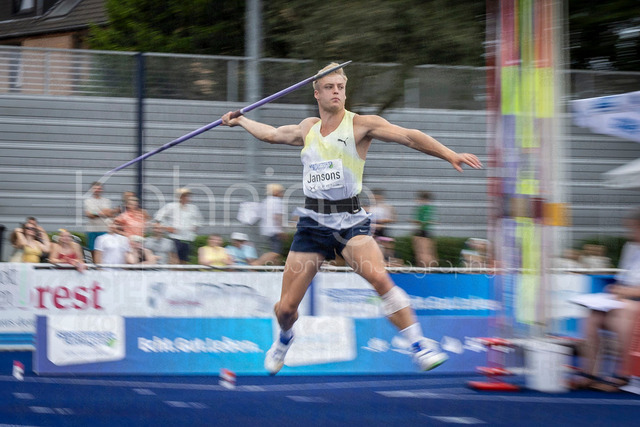 Multisport Event; Ratingen, 28.06.2026 | RATINGEN, GERMANY - JUNE 28, 2026 : Sven Jansons (NED / Netherlands) competing in the javelin during the Multisport Event at Stadion Ratingen on June 28, 2026 in Ratingen, Germany.
