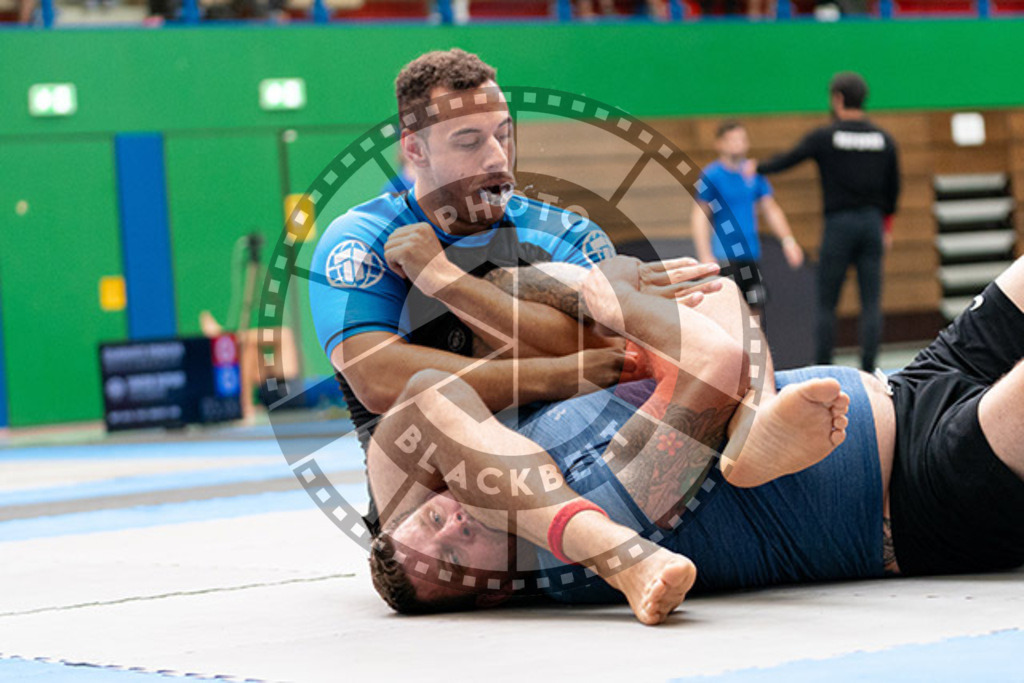 20230826PBB54035 | Fighters compete during the AJP INTLPRO BJJ and grappling competition in Hamburg, Germany, on August 26 2023.