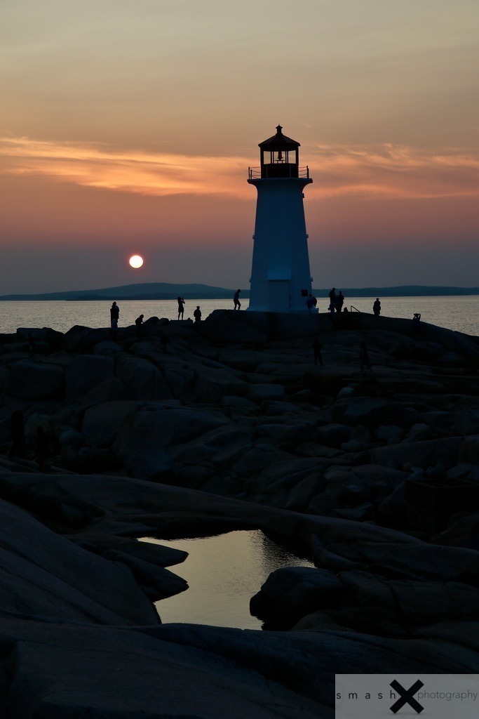 Sunset-Lighthouse 04 | Peggy's Cove, Halifax, Nova Scotia (Canada/Kanada)