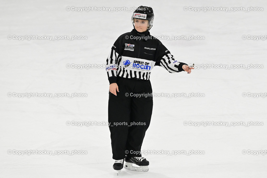 ESV Ferlach vs. ESC SOCCERZONE STEINDORF | Klemm Anja Referee, ESV Ferlach vs. ESC SOCCERZONE STEINDORF, ESV Ferlach vs. ESC SOCCERZONE STEINDORF am 29.11.2024 in Ferlach (Eishalle Ferlach ), Austria, (Photo by Bernd Stefan)